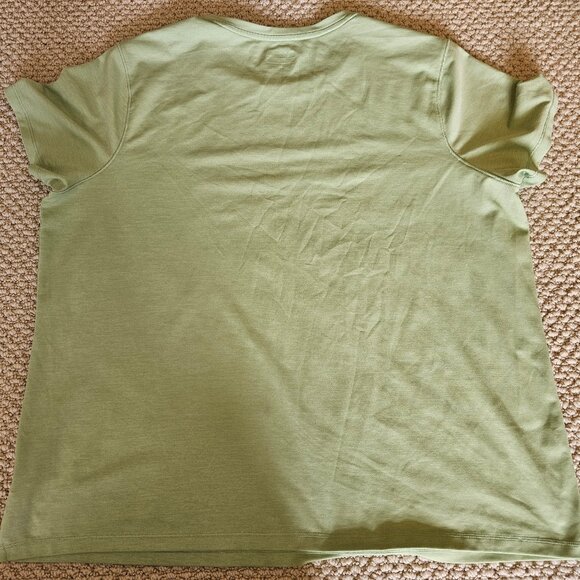 Alaskan Hardgear Duluth Trading Co. Women short sleeve shirt XL green - Picture 4 of 4